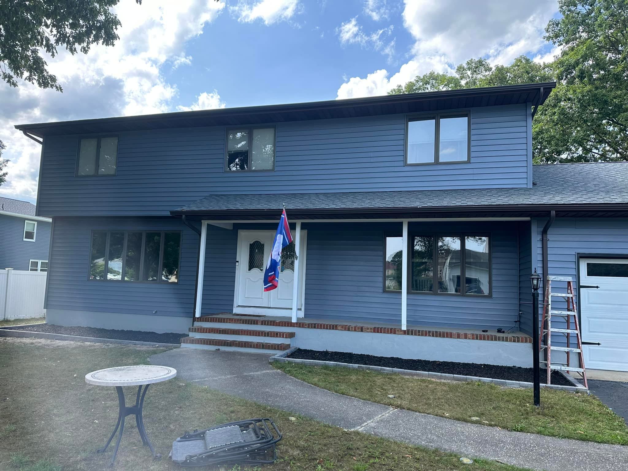 Exterior house painting project in Ocean County NJ
