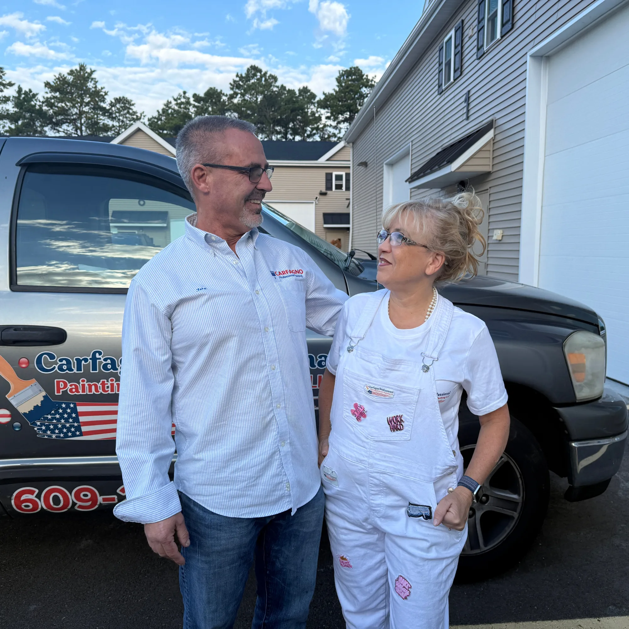 Joe and Lucy Carfagno of Carfagno Professional Painting
