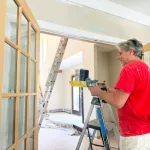 mike painting interior